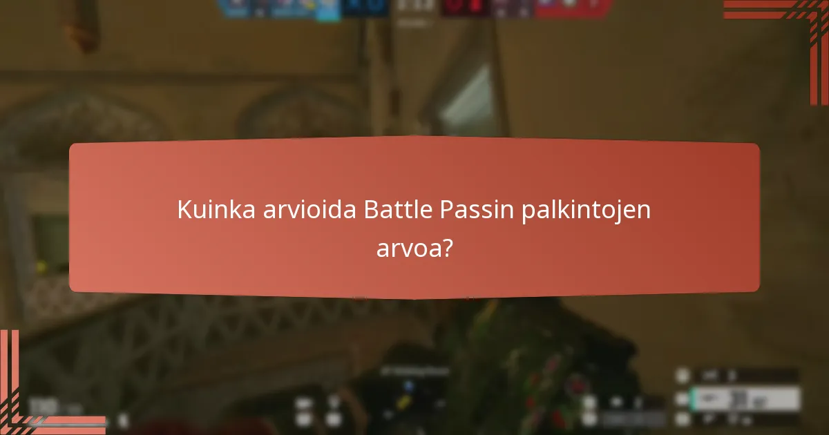 Mitkä eksklusiiviset palkinnot pelaajat voivat ansaita Battle Passista?