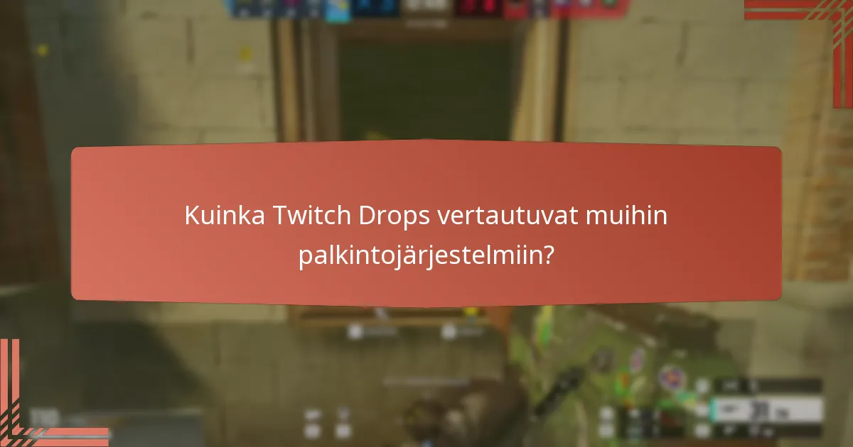 Mitkä ainutlaatuiset pelin sisäiset esineet voidaan ansaita Twitch Dropsin kautta?