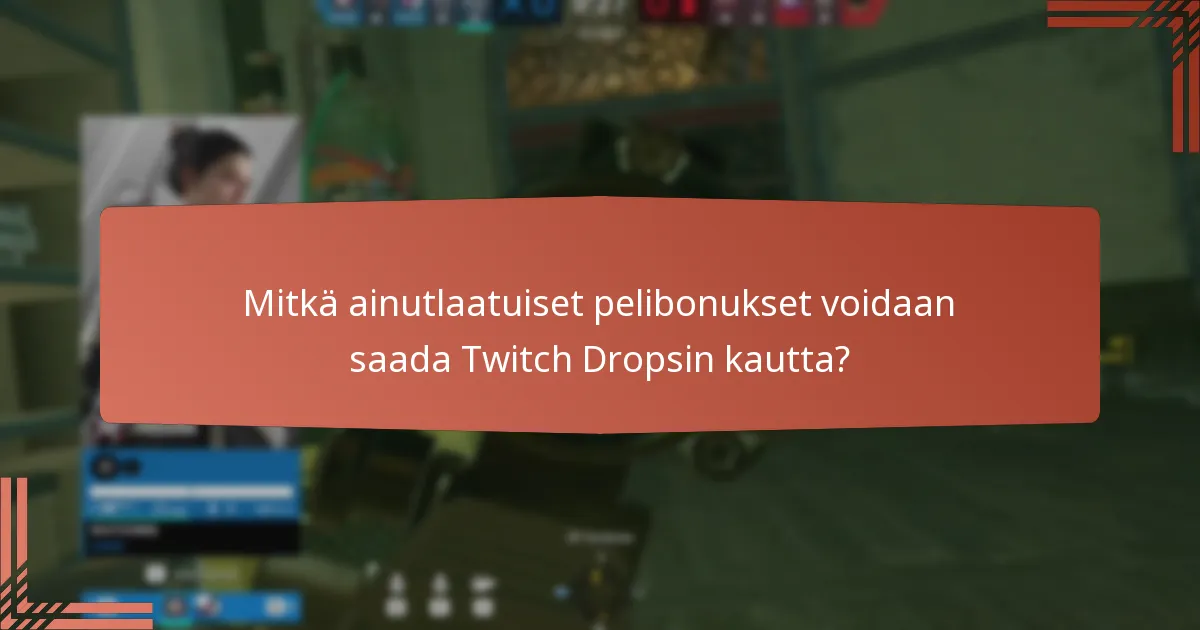 Kuinka pelaajat voivat lunastaa Twitch Dropsin Rainbow Six Siegessä?