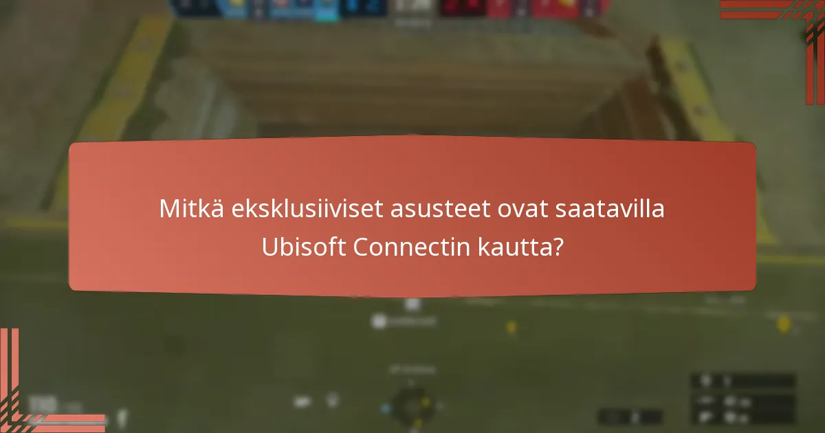 Mitä pelipalkintoja voin odottaa Ubisoft Connectista?