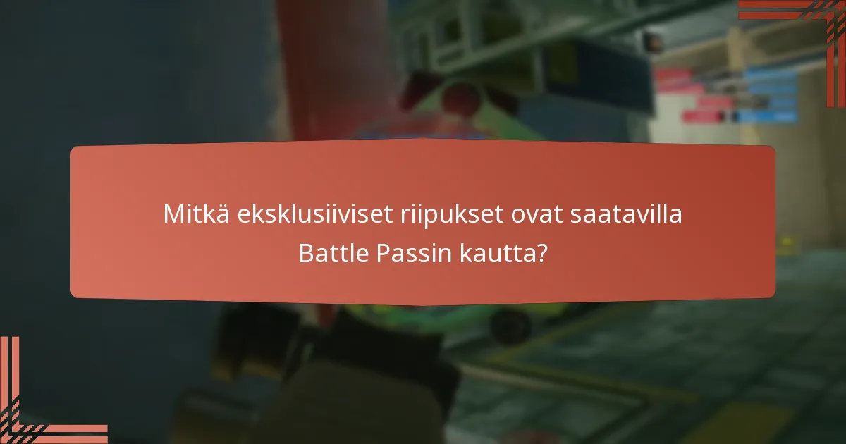 Kuinka tason palkintojärjestelmä toimii Battle Passissa?