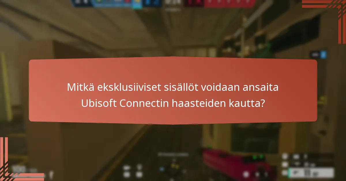 Mitkä pelitavarat ovat saatavilla palkintoina Ubisoft Connectissa?